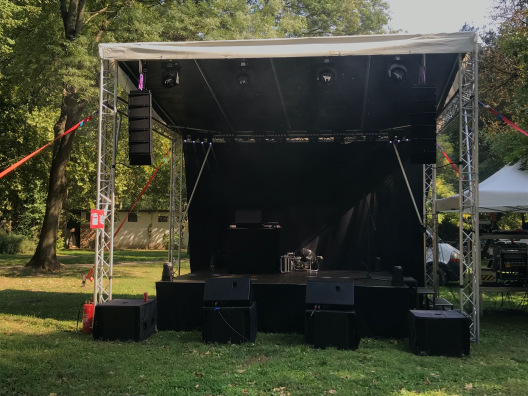 aluminium truss bérlés